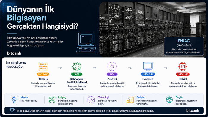 Dünyanın İlk Bilgisayarı Gerçekten Hangisiydi?